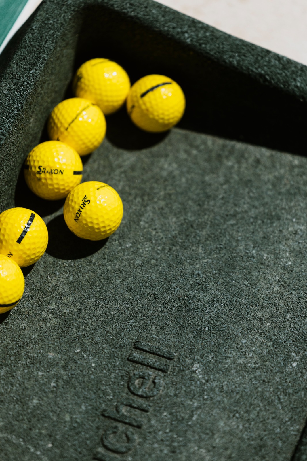 Golf del Sur Academy practice balls