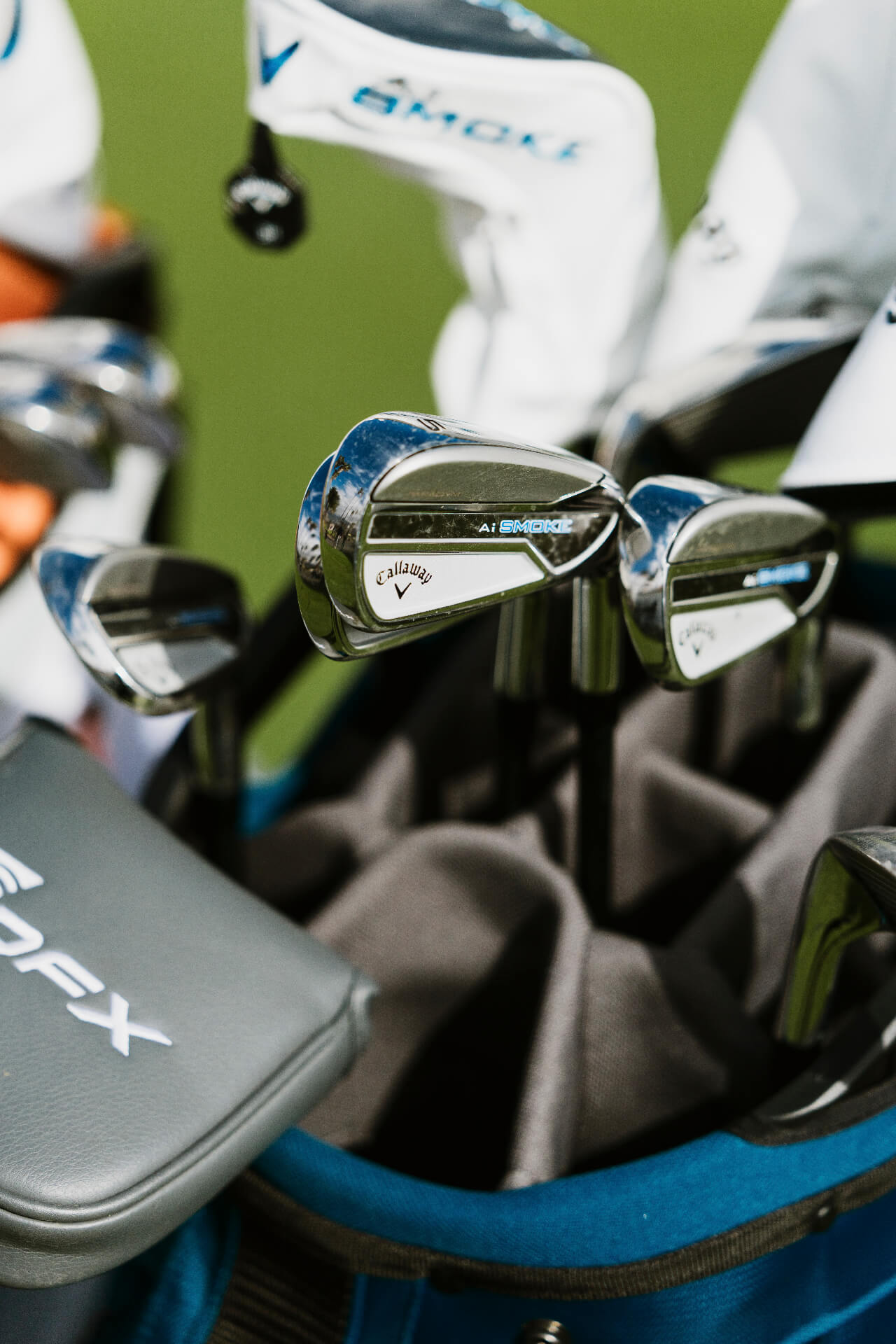 Callaway clubs in bag