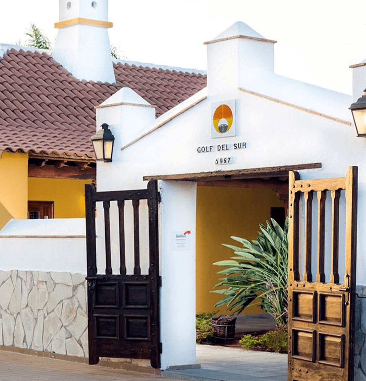 Golf del Sur Clubhouse Entrance