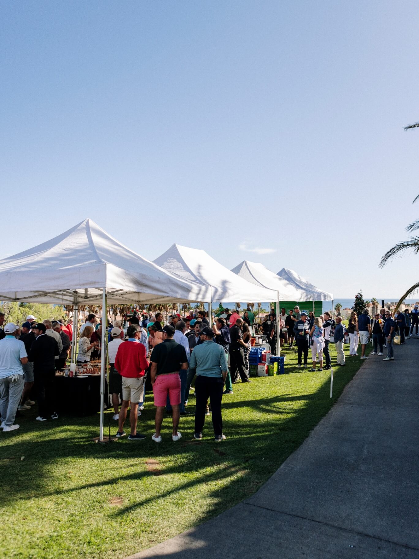 Golf event gathering at Golf del Sur