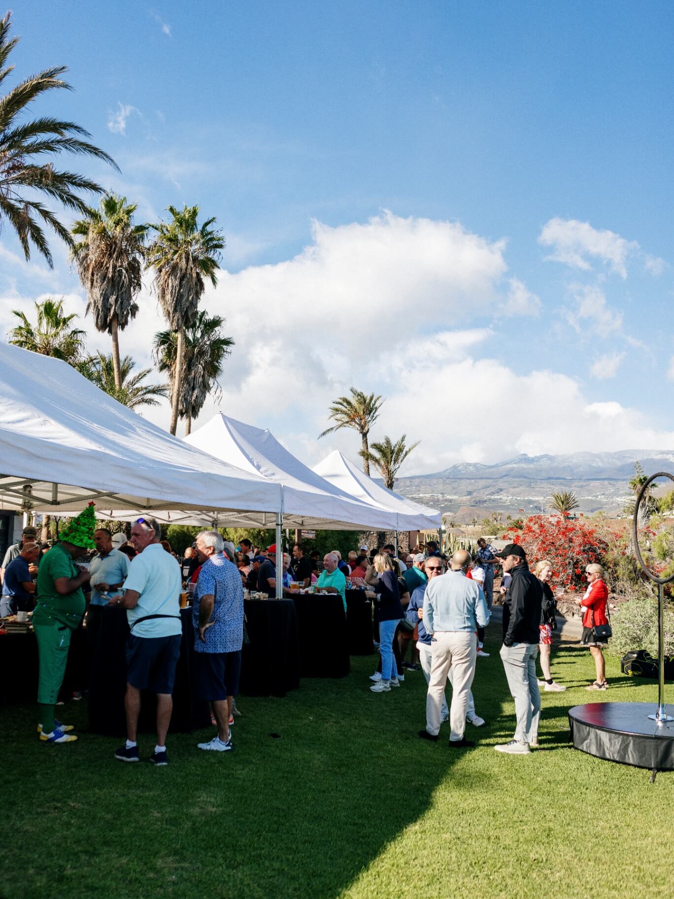Tournament celebration at Golf del Sur