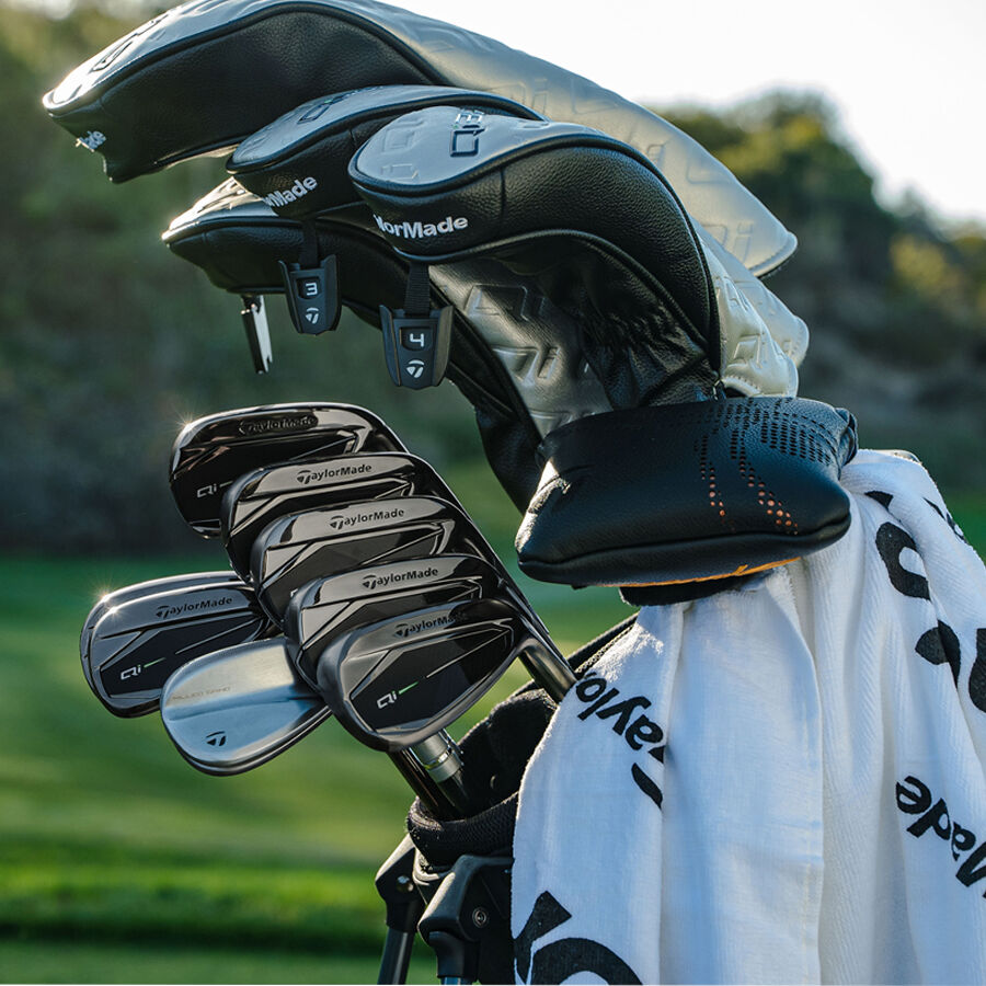 TaylorMade Qi rental bag at Golf del Sur