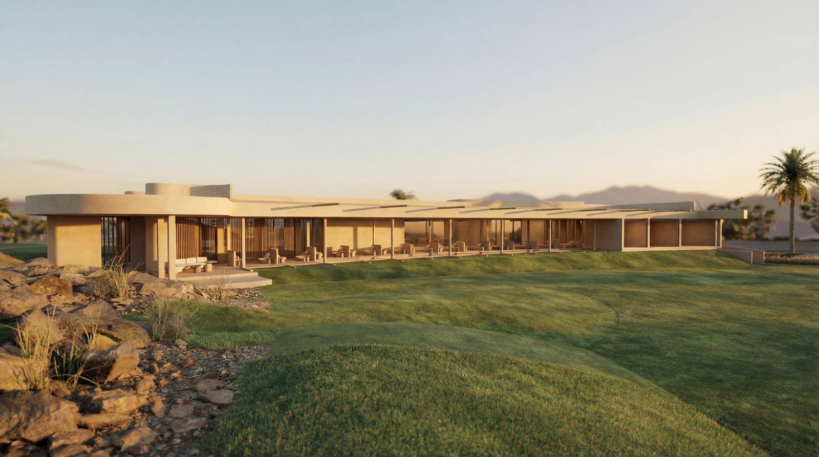 Upuparock driving range bays